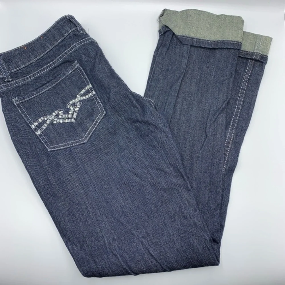 Vertigo Paris Women Capri Cuff Jeans Size 28 - Picture 2 of 5
